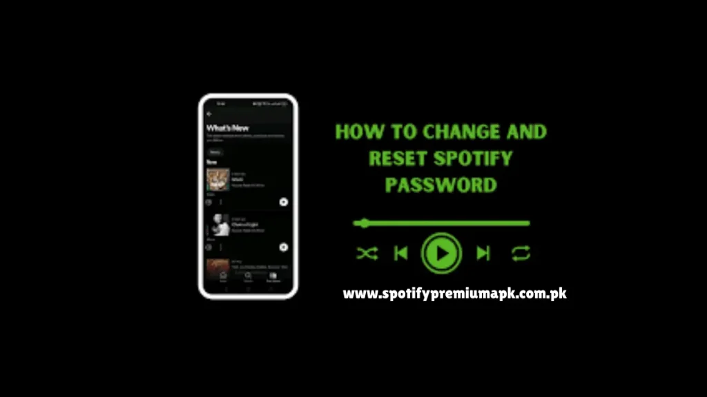 Change Spotify Password 